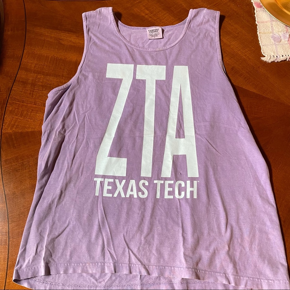 ZTA tank top comfort colors